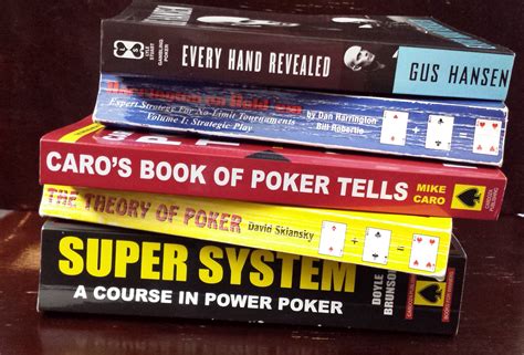 good poker books